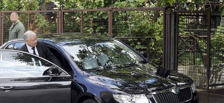 Kaczyński ma nową limuzynę. To już trzecie auto szefa PiS