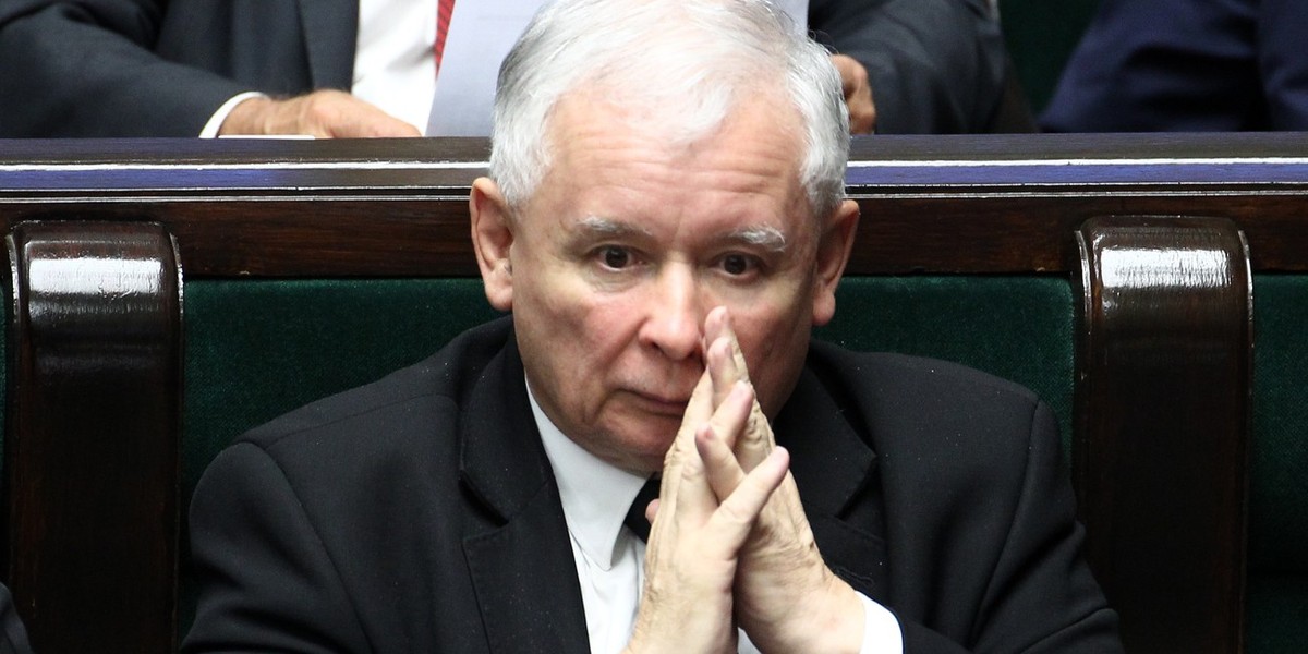 Jarosław Kaczyński, prezes Prawa i Sprawiedliwości