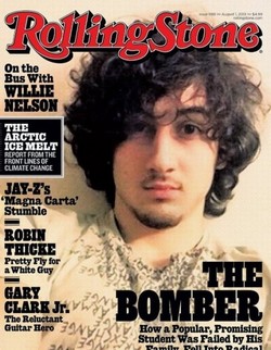 "Brawo, robicie gwiazdę z terrorysty". Carnajew na okładce "Rolling Stone"