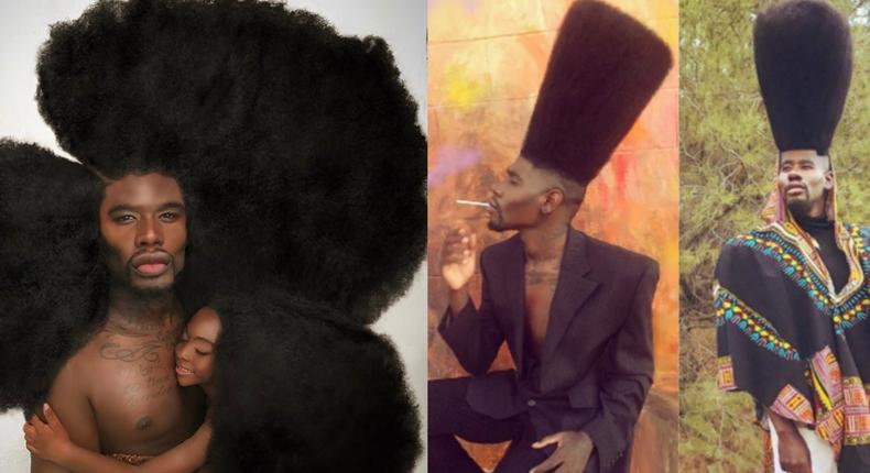 Benny Harlem and his record-breaking hair (more photos)