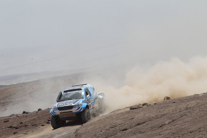 Dakar 2013: reanimowany Unimog jednak jedzie (14. etap, wyniki, galeria)