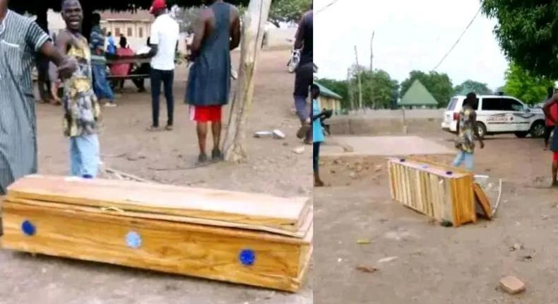 Family rejects coffin from son-in-law for his mother-in-law’s burial, says it’s not beautiful