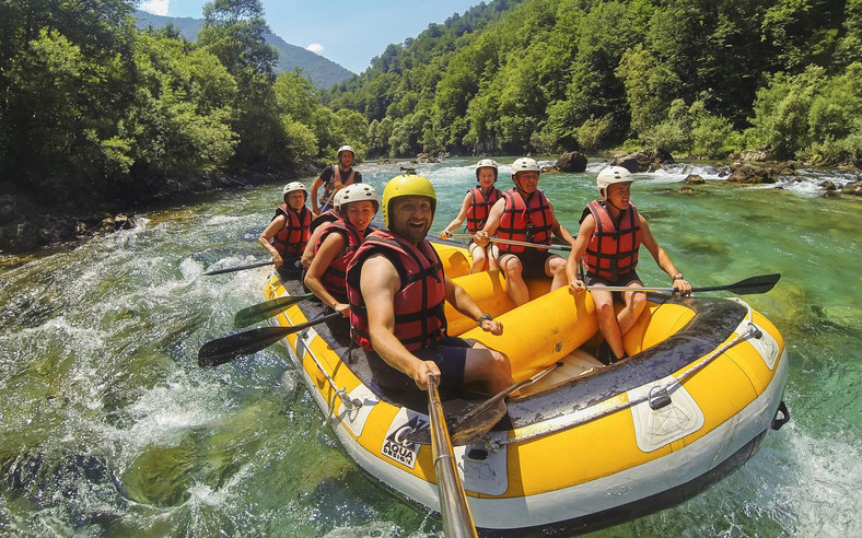 Rafting po rzecze Tara