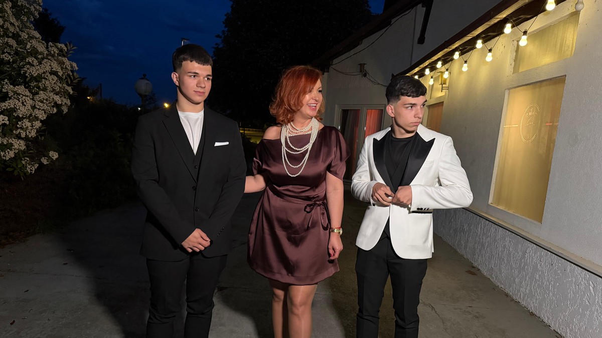 Ivana Šašić sa sinovima