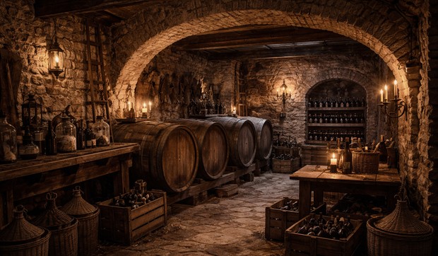 Podrum - ilustracija