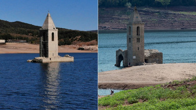 Susza w Hiszpanii odkrywa niezwykłe zatopione zabytki