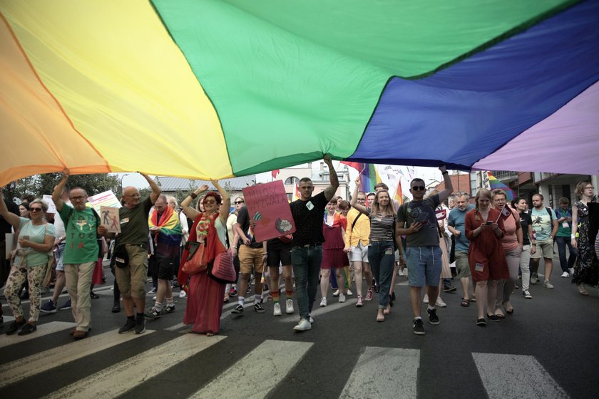 Szokujące sceny na Marszu Równości