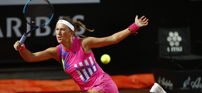 Azarenka wygrała w Rzymie z Kenin bez straty... gema