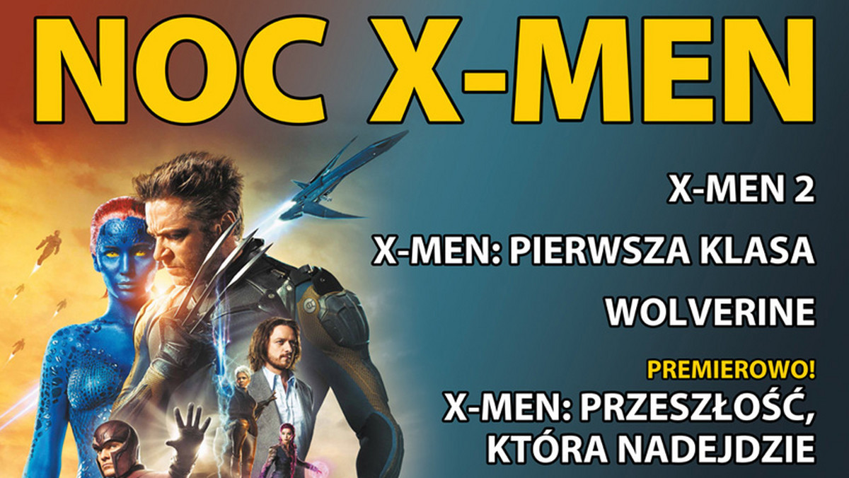 ENEMEF: Noc X-Men to maraton z najbardziej nietypowymi superbohaterami popkultury. X-Men to seria komiksów, należąca do kultowego wydawnictwa Marvel Comics. Postaci mutantów stworzyli ponad czterdzieści lat temu legendarni twórcy – Stan Lee i Jack Kirby. Seria filmów o X-Menach ma wszystko, czego można oczekiwać: dynamiczną akcję, przewrotny humor, świetną obsadę, wątek romansowy i doskonałe efekty specjalne.