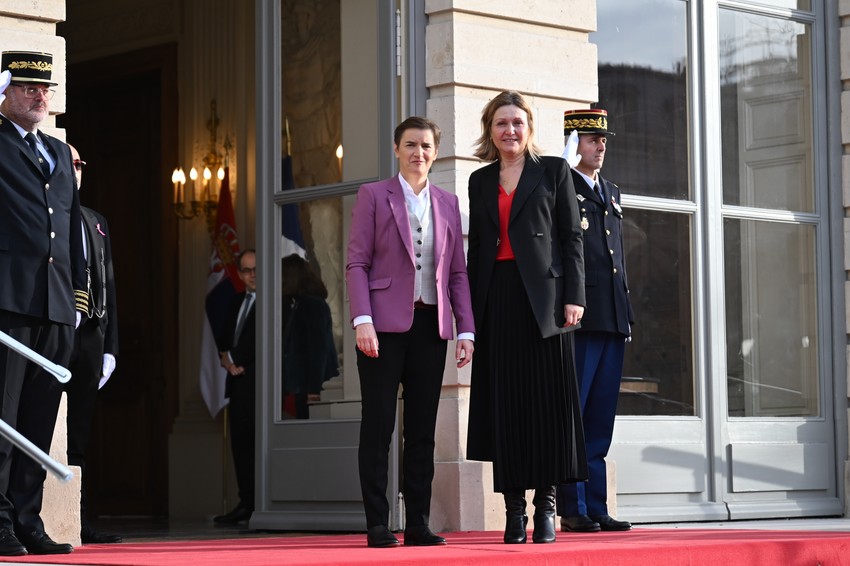 Ana Brnabić i Jael Bron-Pive