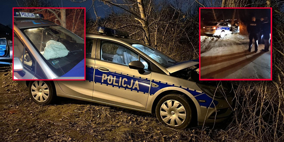 Nowe fakty o wypadku policjantów z nastolatkami w Dawidach Bankowych.