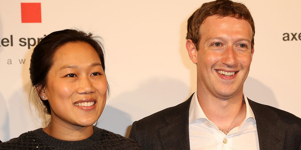 Mark i Priscilla Zuckerbergowie