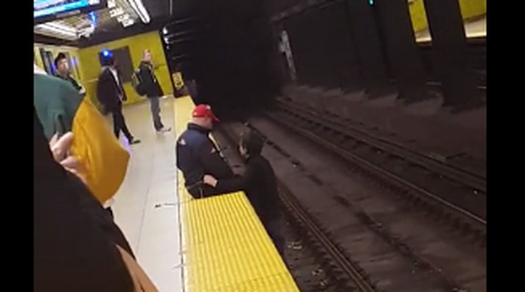 A férfi a metróban akart öngyilkos lenni
