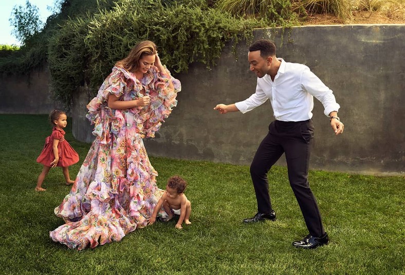 He went on to talk about his beautiful family who the Internet can't enough of. For John, he is happier and even more confident about life. [Instagram/JohnLegend]