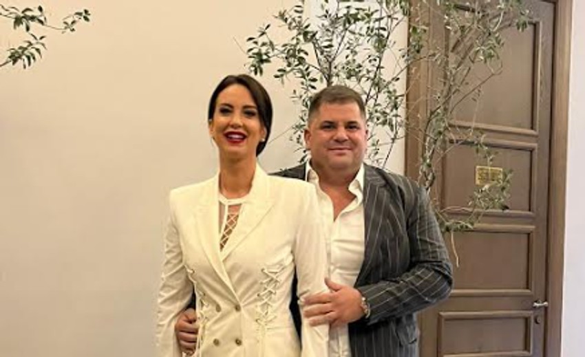 Aleksandra Gudelj sa suprugom