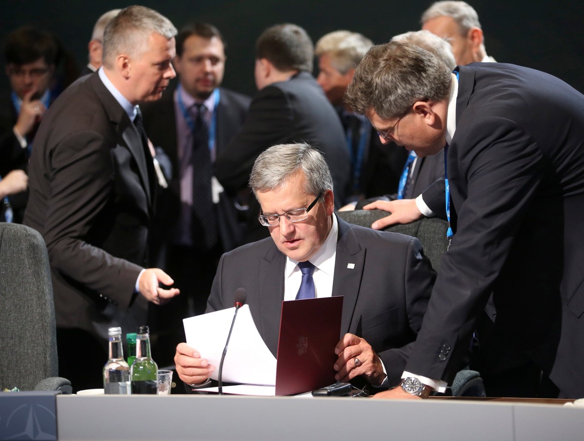 Prezydent Bronisław Komorowski