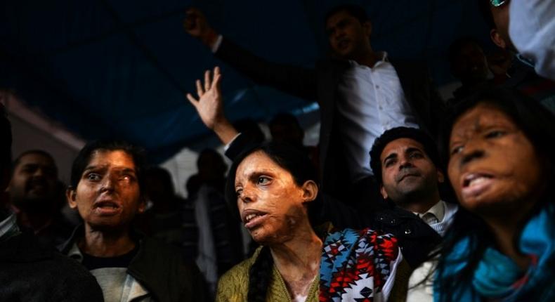 India brought in stringent laws to deal with acid attacks in 2013 following public outcry over the plight of hundreds of survivors who battle lifelong scars and social stigma