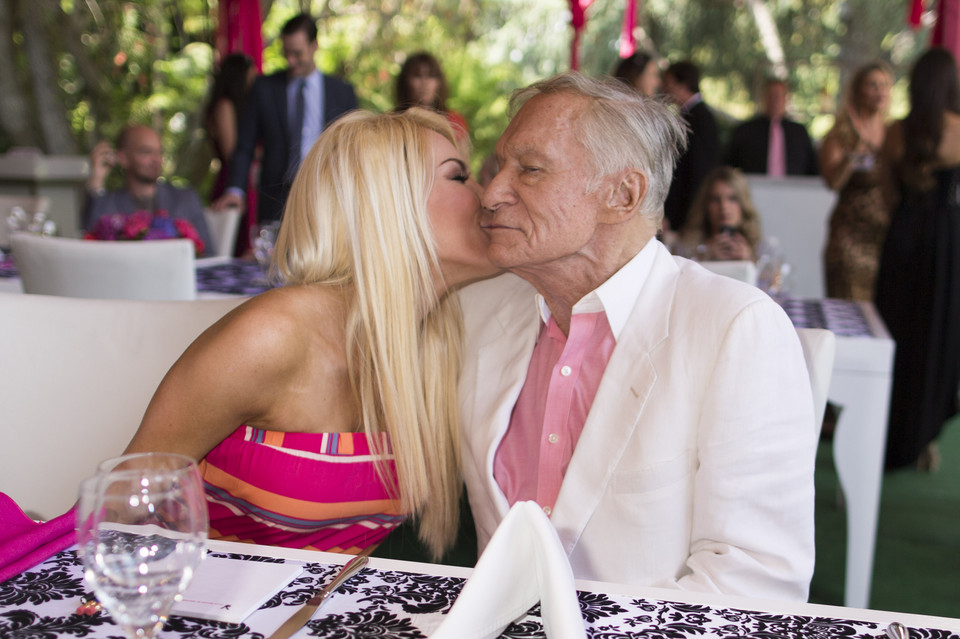 Hugh Hefner i Crystal Harris