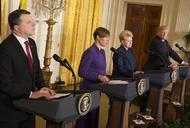 Donald J. Trump, Raimonds Vejonis, Kersti Kaljulaid, Dalia Grybauskaite