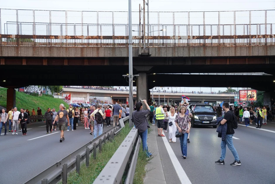 Protest "Srbija protiv nasilja"