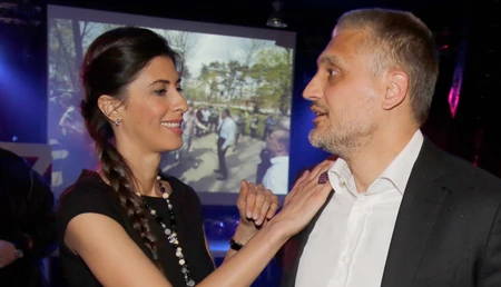 Čedomir Jovanović i Jelena Savić
