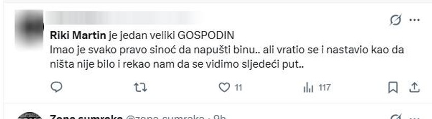 Bura na mrežama zbog koncerta Rikija Martina