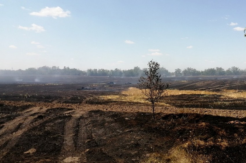 Izgorelo je 70 hektara strnjike, suve trave i niskog rastinja