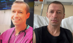 42-letni lekarz walczy z rakiem jelita grubego. &quot;Tydzień wcześniej biegał, nic go nie bolało&quot;
