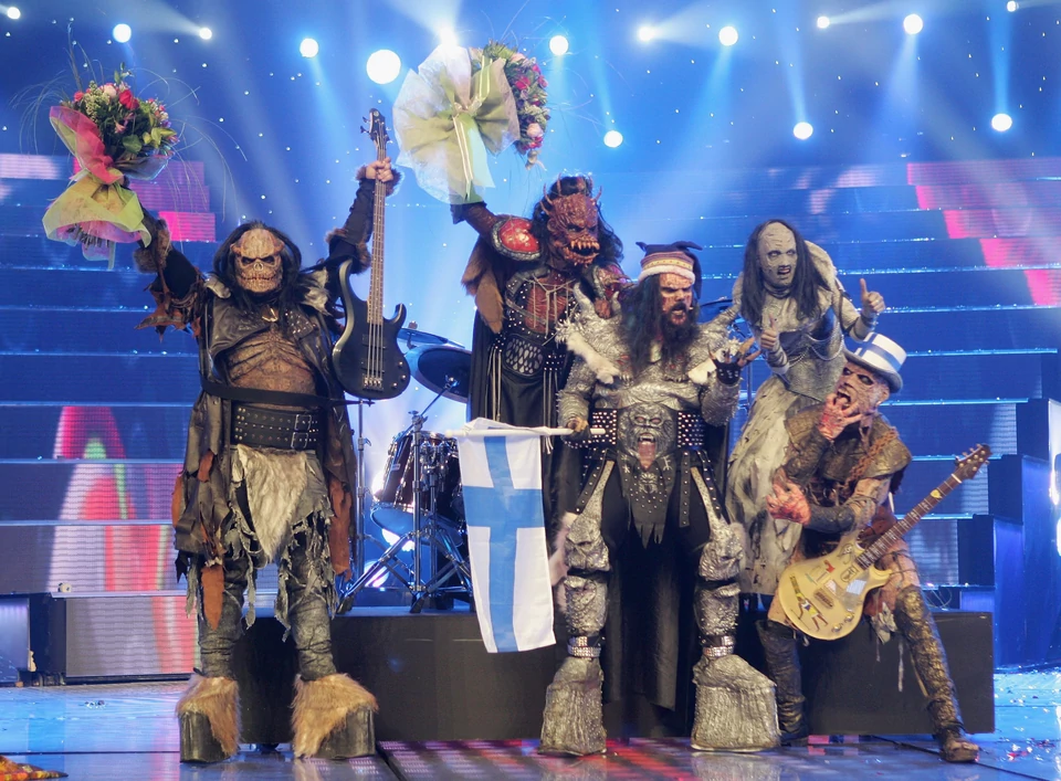 Metalowa grupa Lordi zwycięża na Eurowizji 2006 i bije rekord konkursu