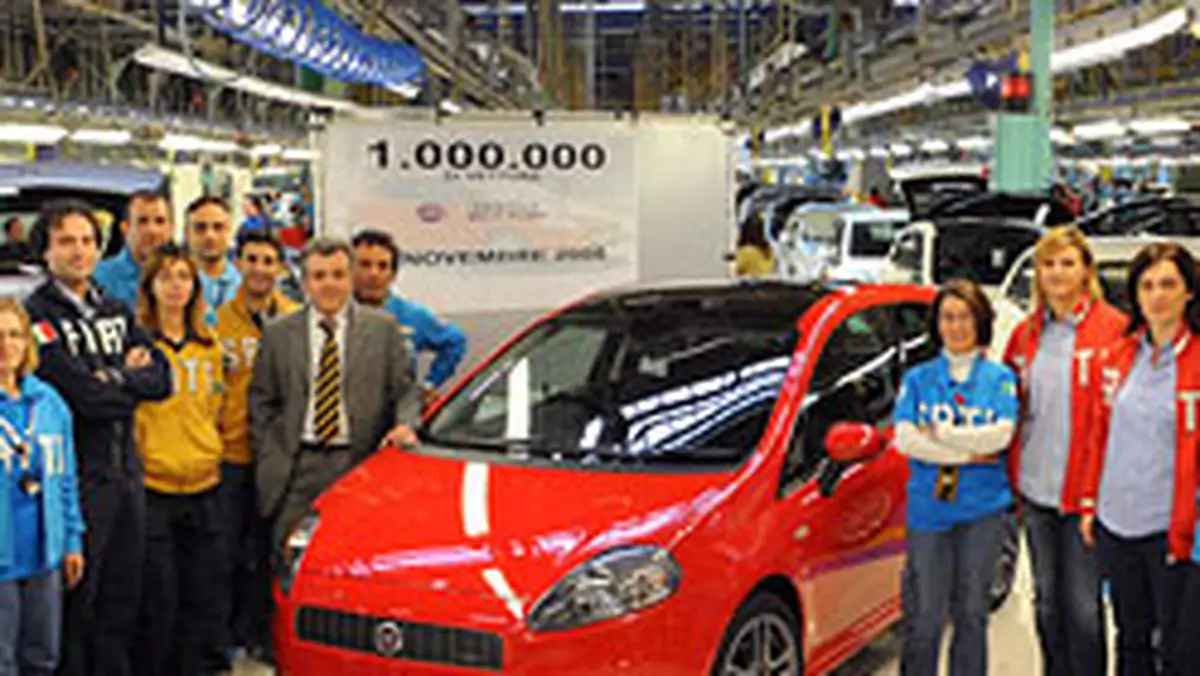 Fiat Grande Punto: 1 milion egz. za trzy lata