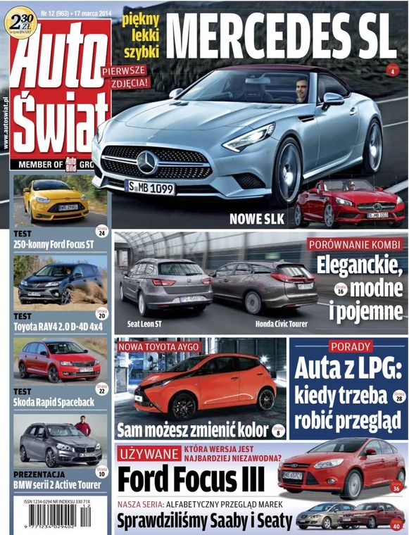 Auto Świat nr 12/2014 w kioskach i na tabletach