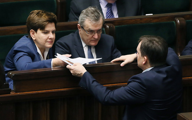 Pozostaje obawa, że Beata Szydło jest łagodna w Strasburgu, ale nie w Warszawie