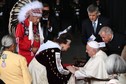 Ceremonia powitania papieża Franciszka w Kanadzie 