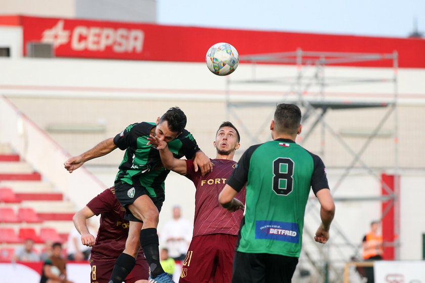 Pilka nozna. Liga Europy. Europa FC - Legia Warszawa. 11.07.2019