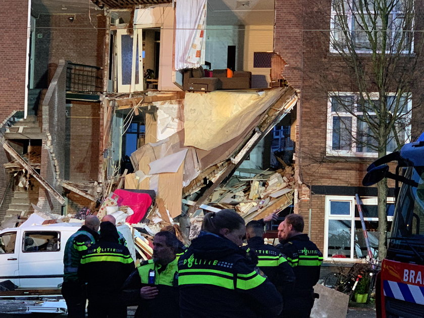 Holandia: Wybuch w Hadze. Zawaliła się część budynku. Są ranni