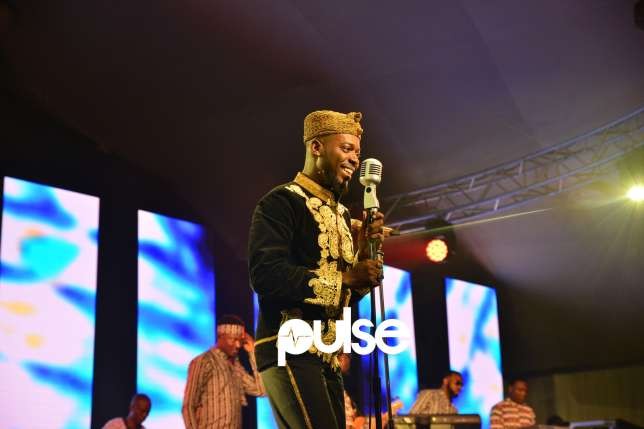 Adekunle Gold on stage at One-Night-Stand [Pulse] 