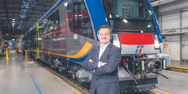 Krzysztof Zdziarski, prezes Pesy, produkującej pojazdy szynowe