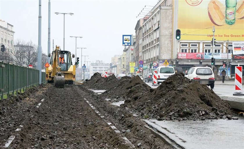 Wrzeszcz stanął przez remomnt torowisk