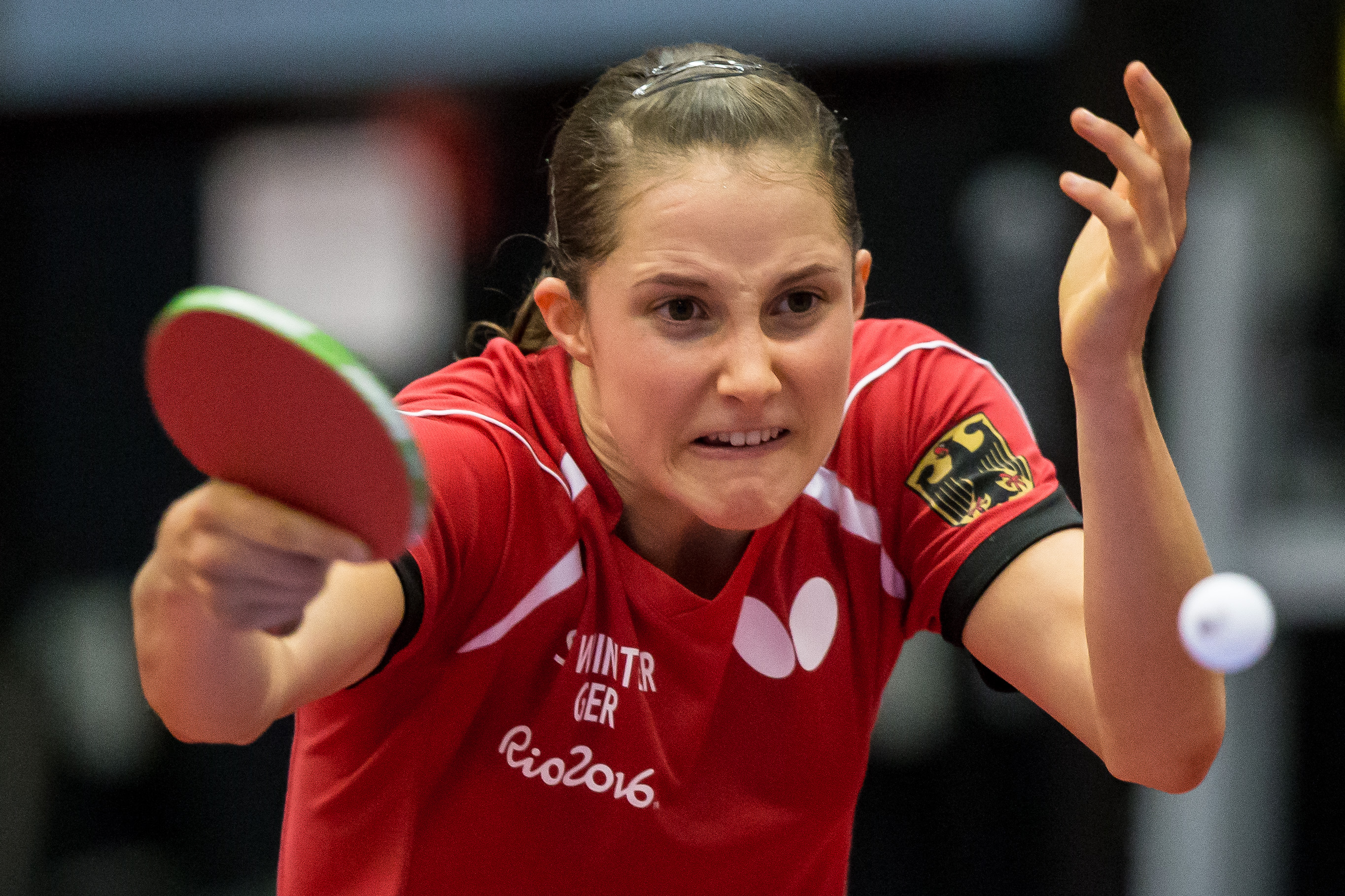 Mit Anti-Topspin-Belag: Sabine Winter schlägt Weltranglistendritte aus China