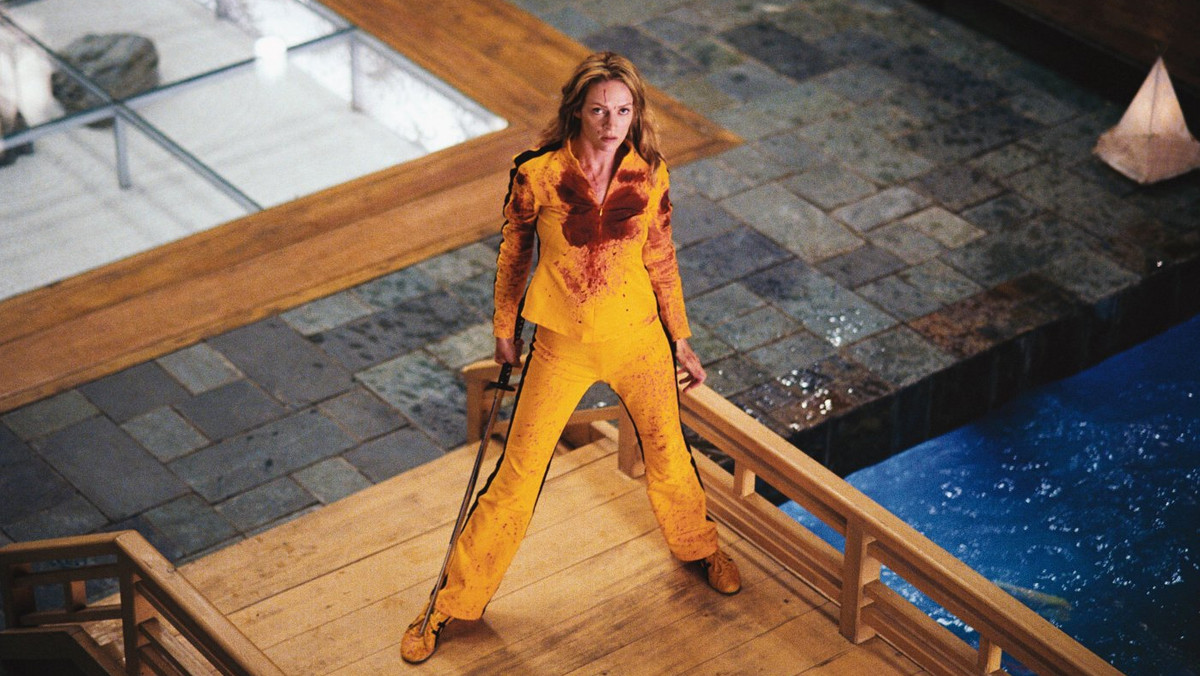 "Kill Bill: vol. 1", reżyseria: Quentin Tarantino. Obsada: Uma Thurman, Lucy Liu, Vivica A. Fox, Daryl Hannah, David Carradine, Michael Madsen. USA 2003.