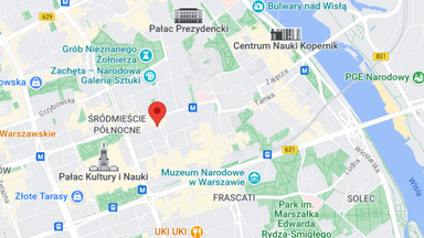 Niewybuch w pobliżu siedziby TVP w Warszawie