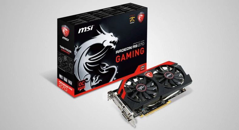 Radeon R7 270 to średni segment rynku, powinien poradzić sobie z nowymi grami w rozdzielczości Full HD na co najmniej średnich detalach