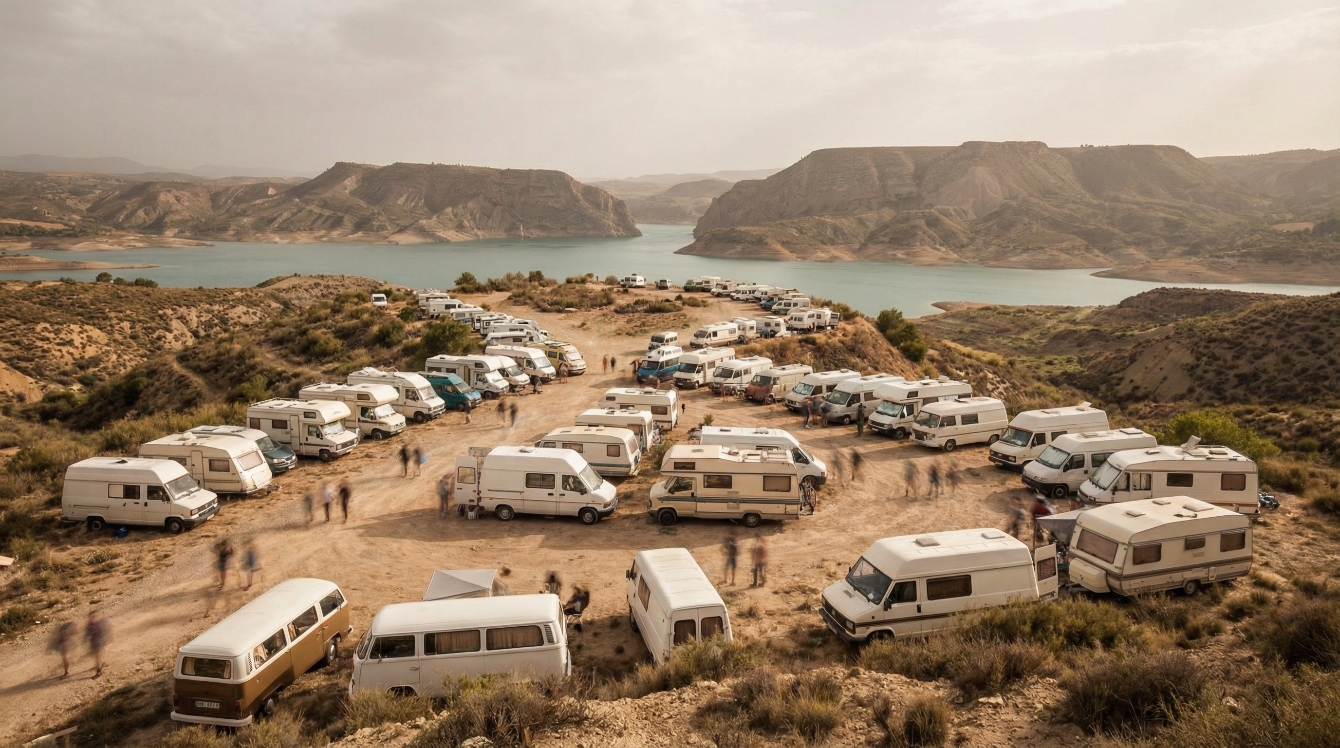 Macrofiesta rave ilegal congrega a miles en Albacete pese a 300 agentes