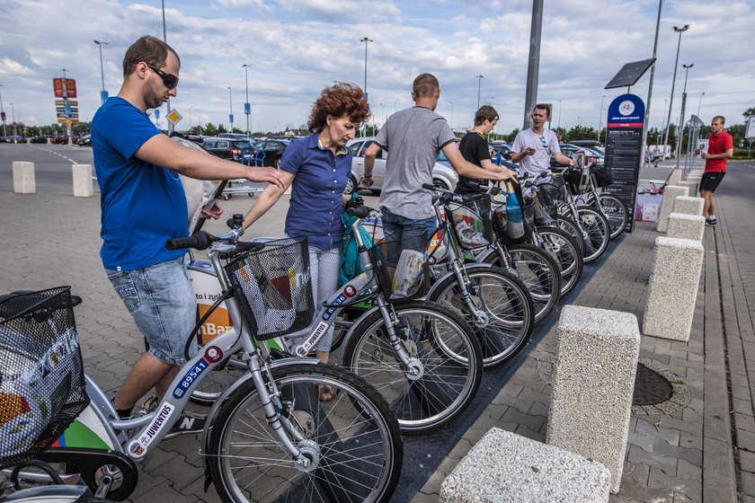 W Porcie Łódź powstała 101. stacja roweru miejskiego