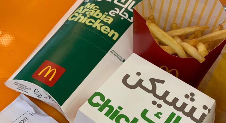 IMG McDonald's Saudi Arabia Bill