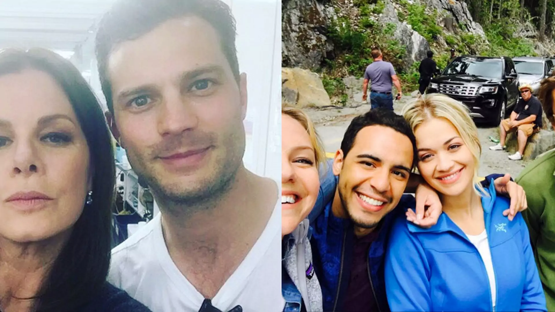 Co tydzień inna gwiazda "50 twarzy Greya" przejmuje Instagrama: zakulisowe i prywatne zdjęcia aktorów