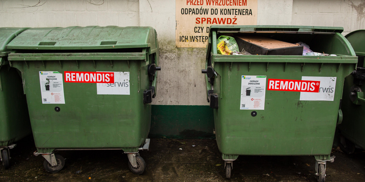 Nie będzie wymiany pojemników na śmieci na Grunwaldzie