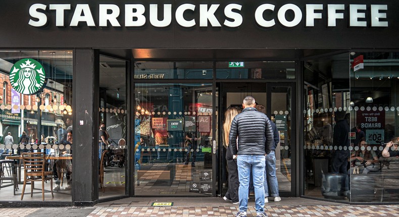 Starbucks wait times have increased along with demand for cold drinks.SOPA Images/Getty Images