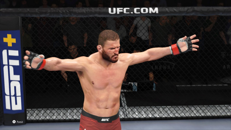 EA Sports UFC 4 - screenshot z wersji na PlayStation 4