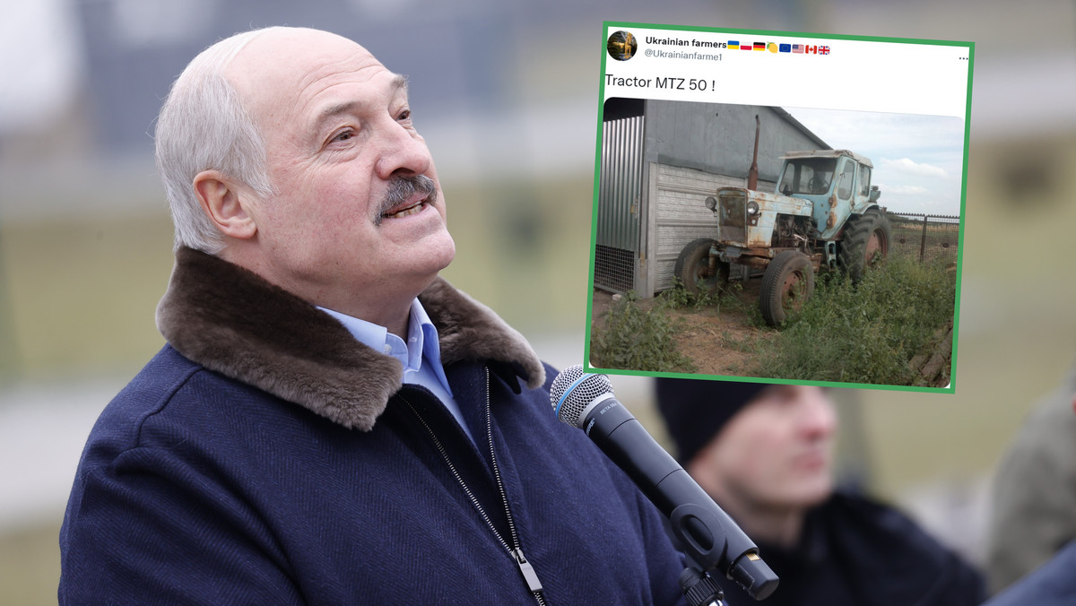 Kuriozalny wywiad Łukaszenki. Wspomina, jak prawie "odleciał" na traktorze
